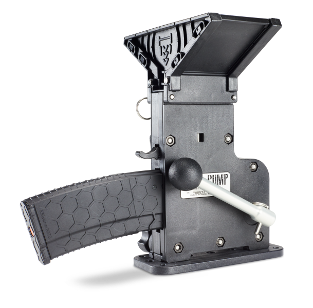 MagPump AR-15 PRO magazine loader is compatible with all Mil-Spec AR-15 magazines